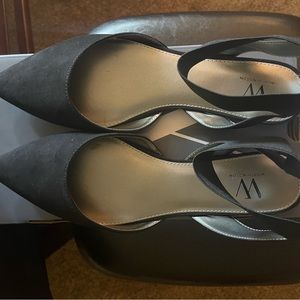 JCPenney Worthington’s pointed toe black dress shoe